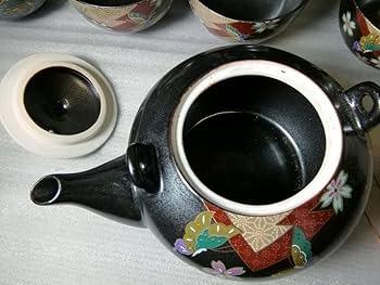 茶道具 源右衛門茶器揃 急須 湯呑茶碗5客 茶器 茶道具 源右衛門茶器揃 急須 湯呑茶碗5客 茶器
